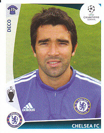 Deco Chelsea samolepka UEFA Champions League 2009/10 #222